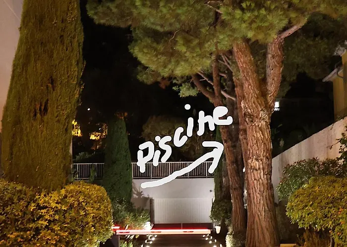Studio- Mont Boron, Piscine Sur La דירה