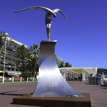 Studio- Mont Boron, Piscine Sur La Apartament Nicea