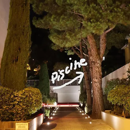 Studio- Mont Boron, Piscine Sur La Lejlighed