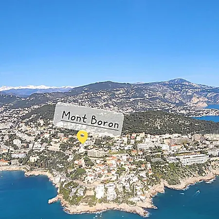 Studio- Mont Boron, Piscine Sur La